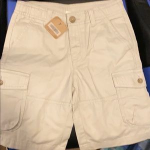 Tan Cargo shorts size 7